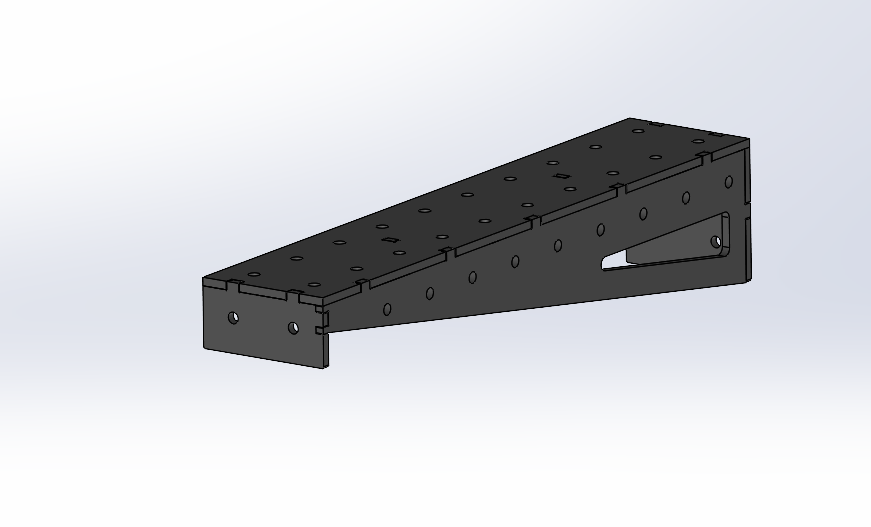 Tischerweiterung D16 links Bausatz