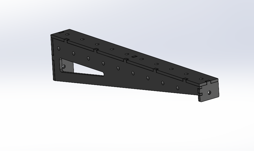 Tischerweiterung D16 links Bausatz