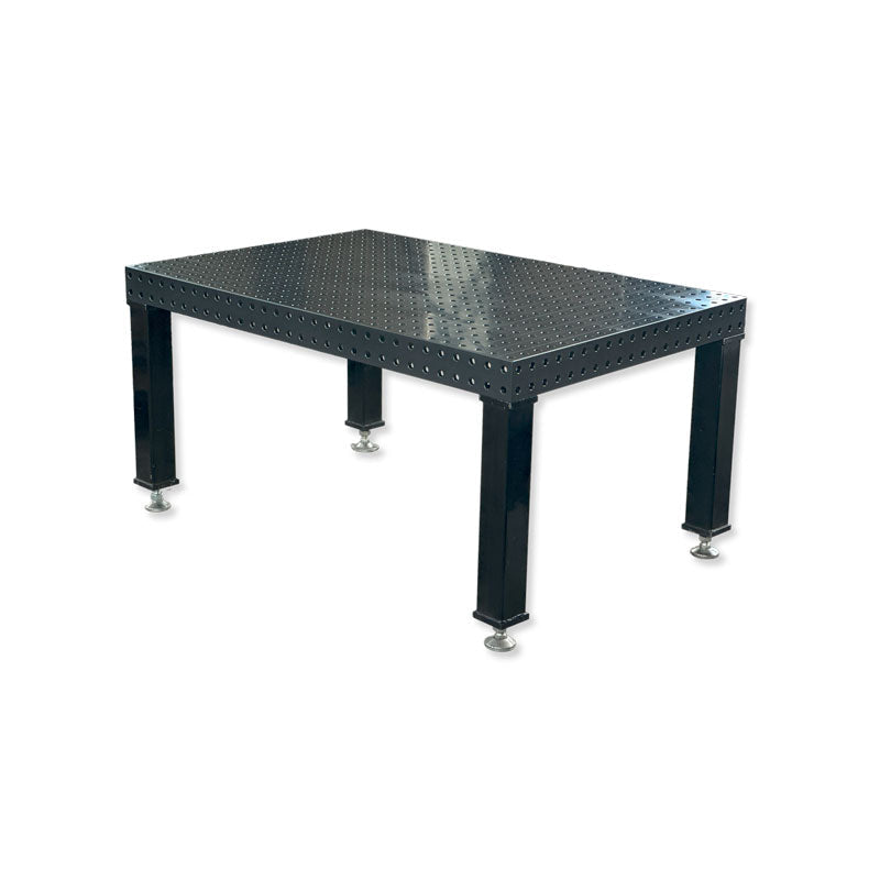 3D Schweißtisch PROFI D16 Plasmanitriert – 1500×1000×100 mm | 12 mm stark + 30-tlg. Werkzeugsatz