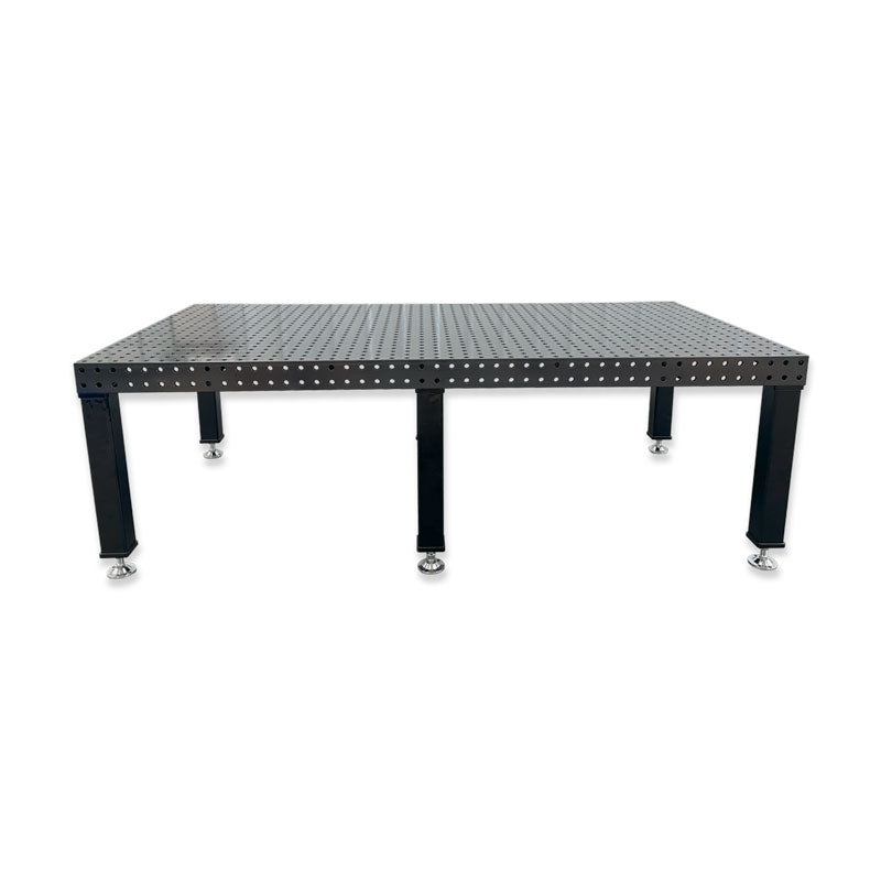 3D Schweißtisch PROFI D16 Plasmanitriert – 2400×1200×100 mm | 12 mm stark