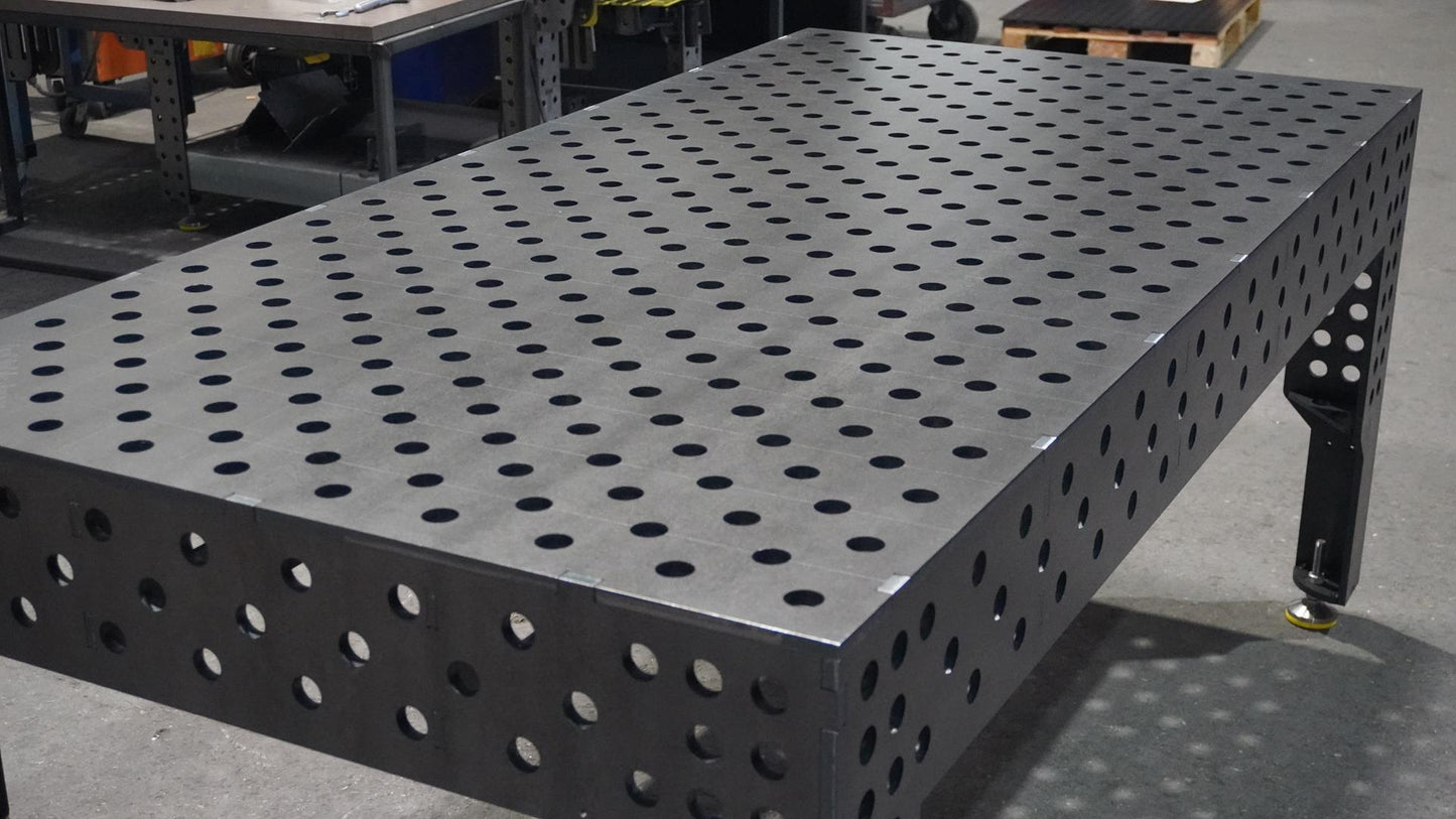 3D Schweißtisch  2000 x 1000 x 12mm PREMIUMSTAHL D28