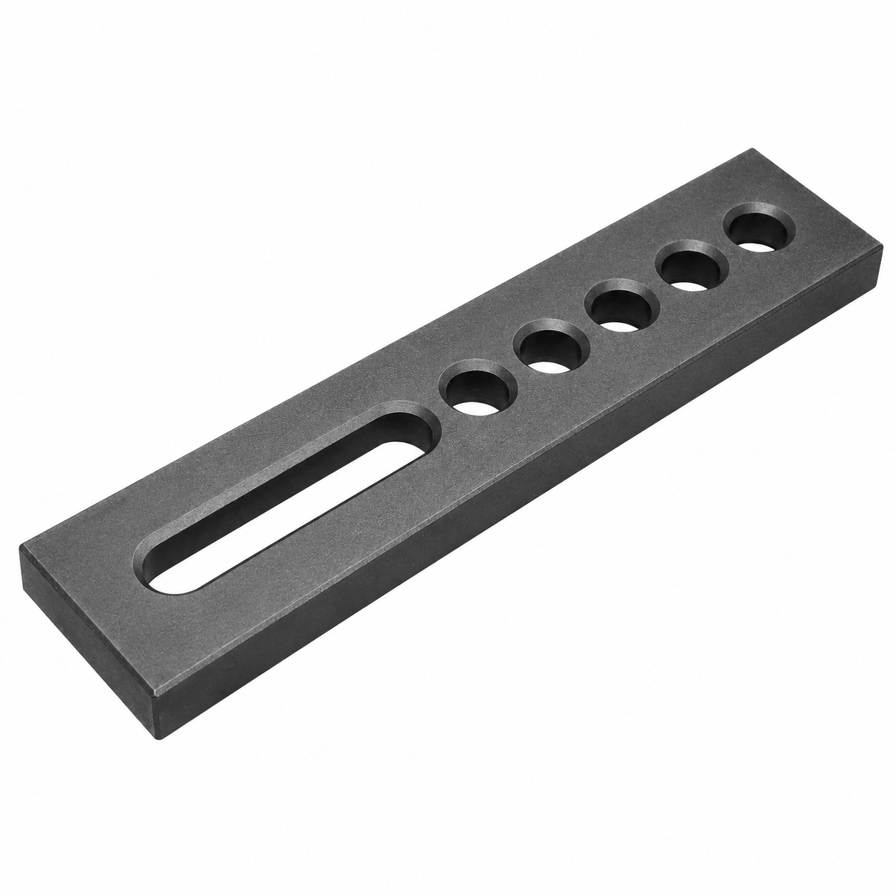 Universal-Anschlag D16 mit 5 Rundlöchern und 1 Langloch