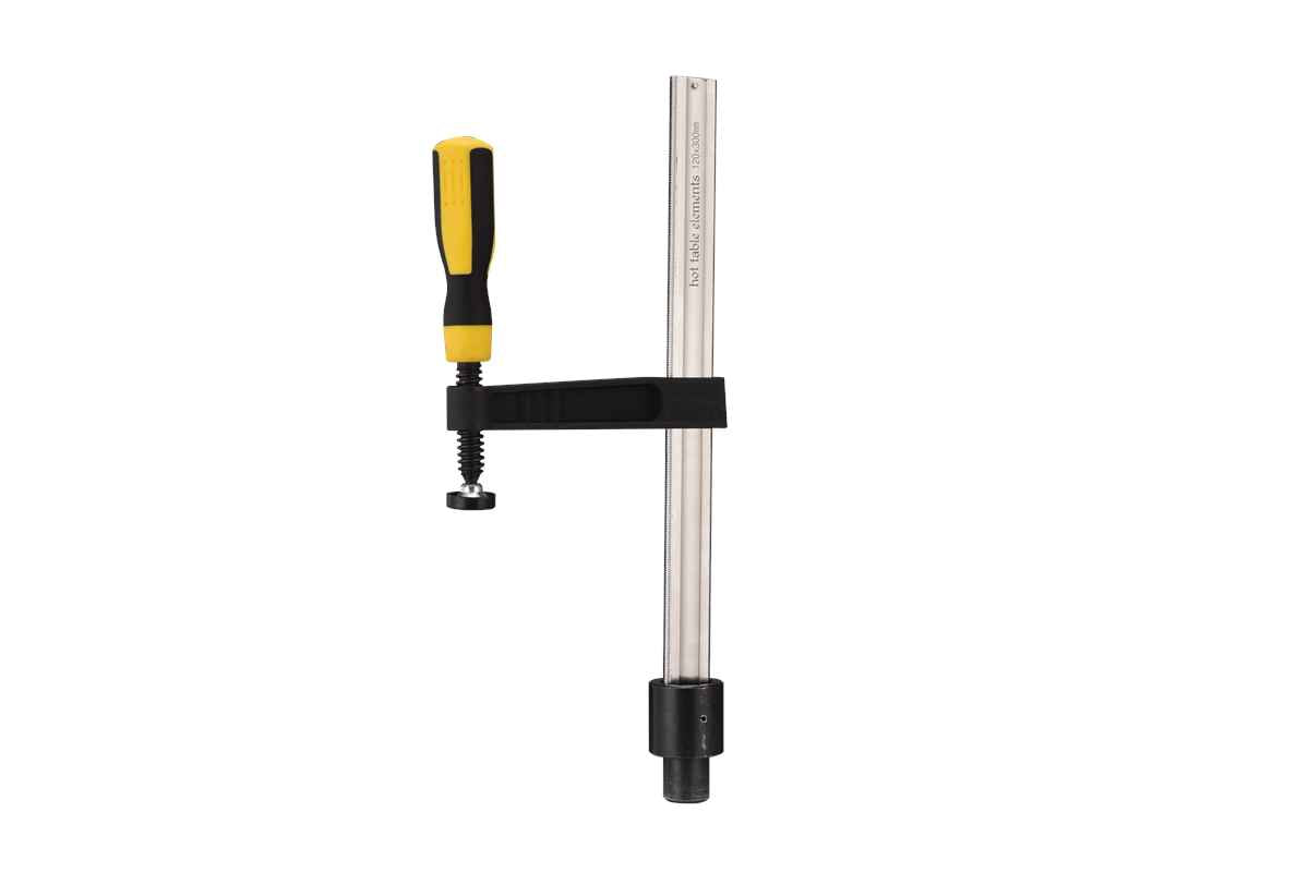 set von 10xschraubzwinge mit kunstoffgriff d28