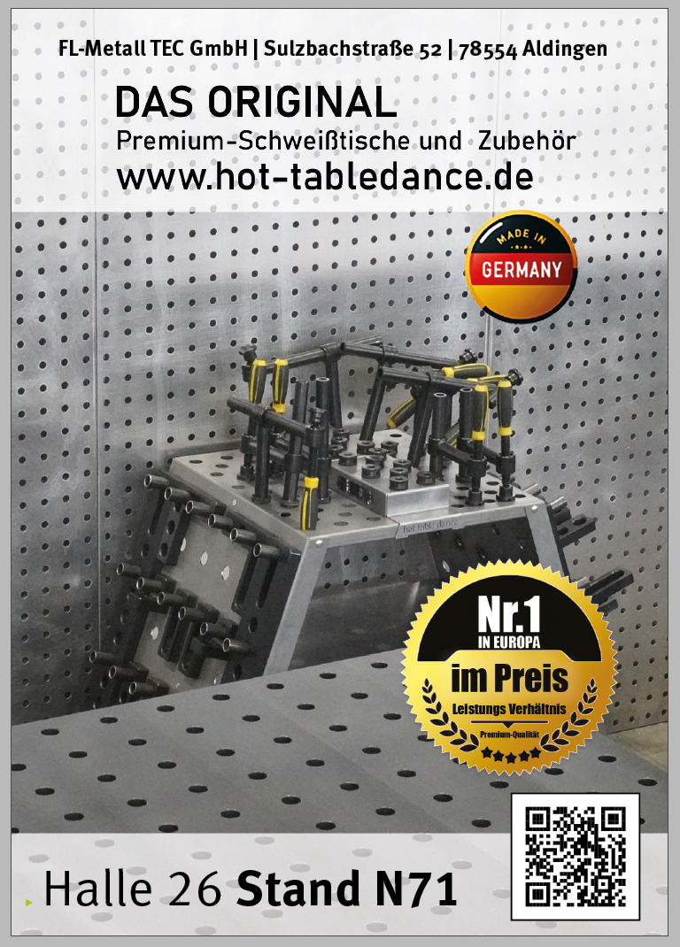 EUROBLECH2024 - Hot-Tabledance.de auf der Messe