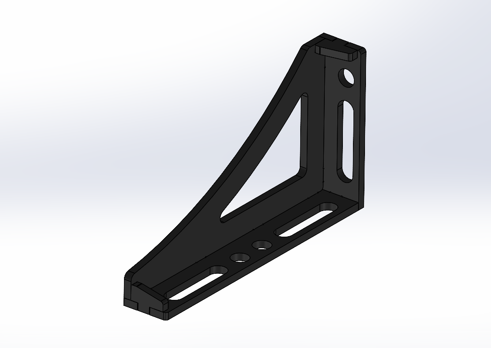 Spannwinkel D28 Set L+R | 450×250×75×12 mm