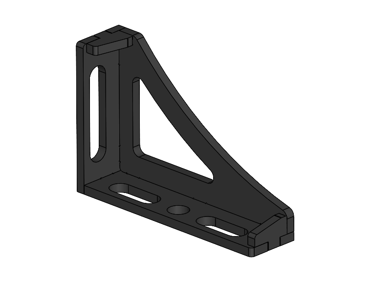 Spannwinkel D28 Set L+R | 300×200×75×12 mm