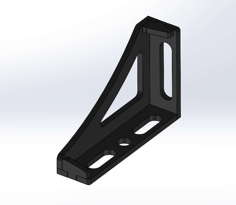 Spannwinkel D28 Set L+R | 300×200×75×12 mm