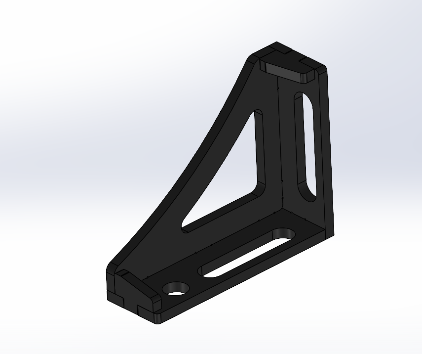 Spannwinkel D28 Set L+R | 250×200×75×12 mm