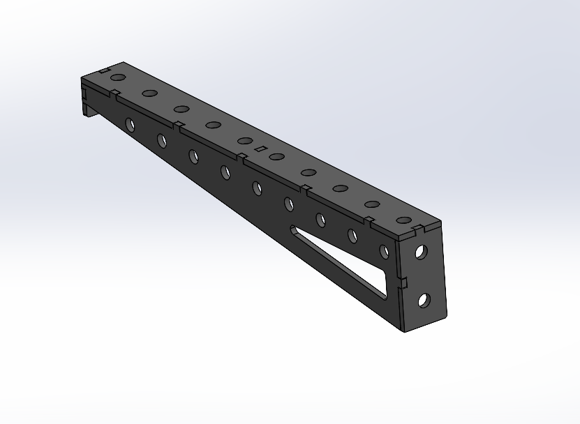 Tischverlängerung-Set D28 | 12 mm – 1000×100×200 mm