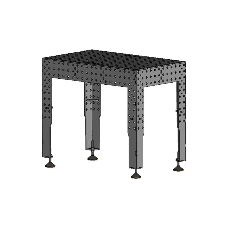3D Schweißtisch PREMIUM D16 | 1000×600×150×8 mm – Maximale Stabilität &amp; Präzision auf kompakter Fläche