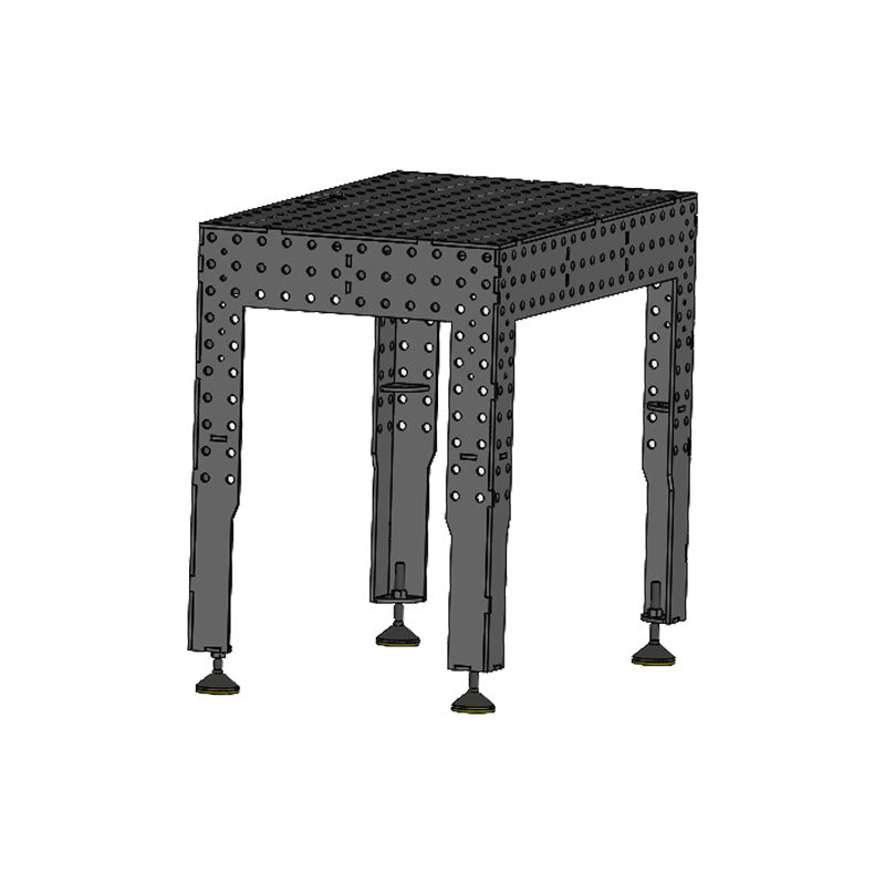 3D Schweißtisch PREMIUM D16 | 1000×600×150×8 mm – Maximale Stabilität &amp; Präzision auf kompakter Fläche