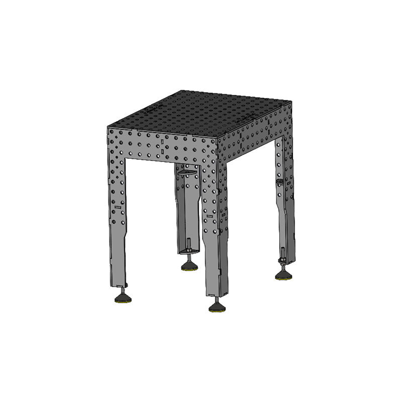 3D Schweißtisch PREMIUM D16 | 800×600×150×8 mm – Kompakt, extrem stabil &amp; perfekt für präzise Schweißarbeiten