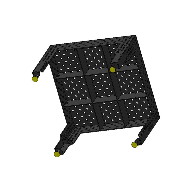 3D Schweißtisch PREMIUM D28 | 1200×1200×200×12 mm