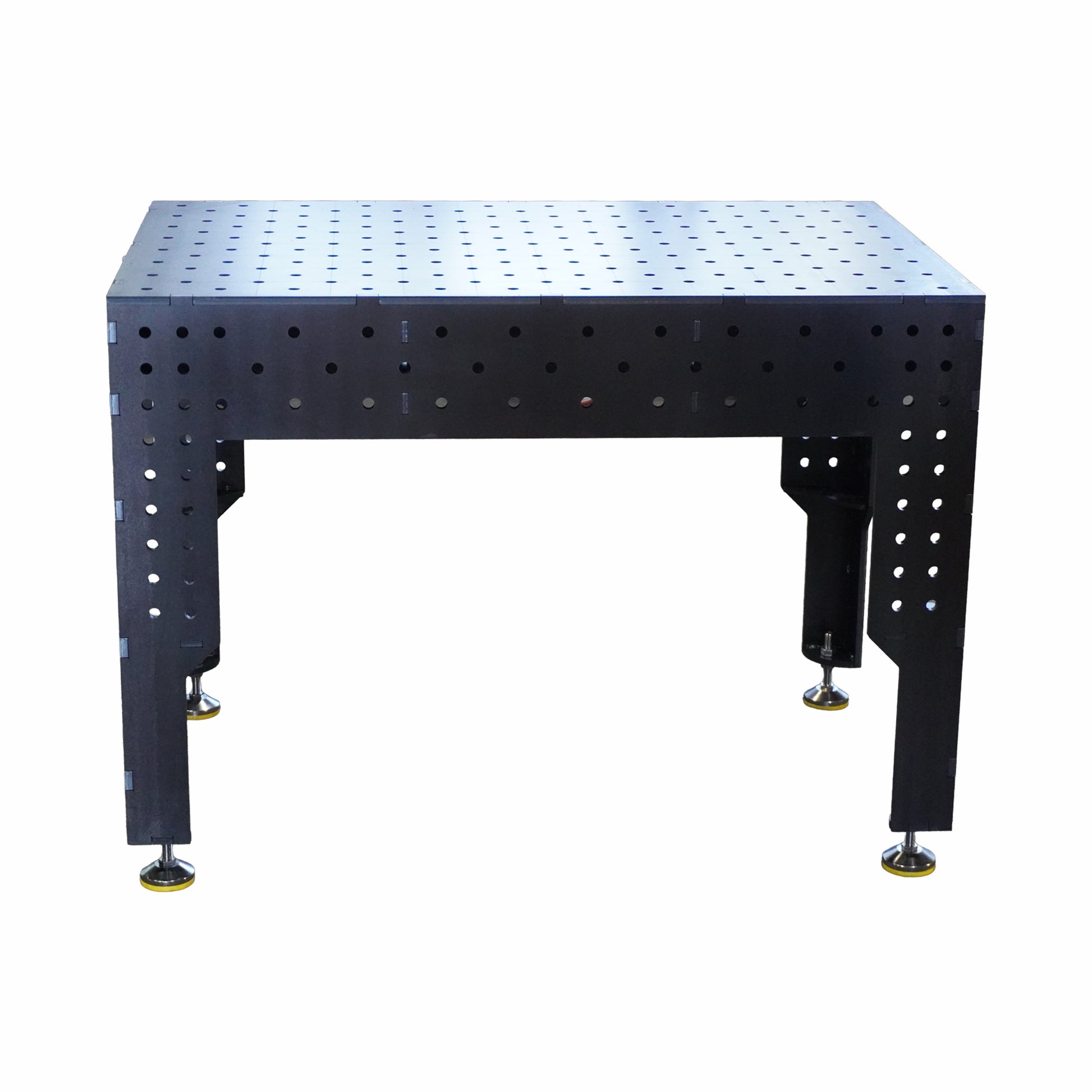 3D Schweißtisch PREMIUM D16 1200 × 800 mm mit 200 mm Seitenhöhe und 100 × 100 mm Diagonal-Lochraster
