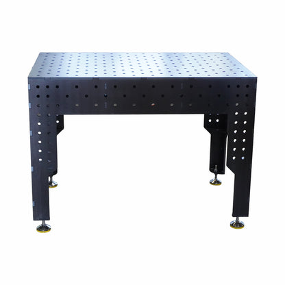 3D Schweißtisch PREMIUM D16 1200 × 800 mm mit 200 mm Seitenhöhe und 100 × 100 mm Diagonal-Lochraster