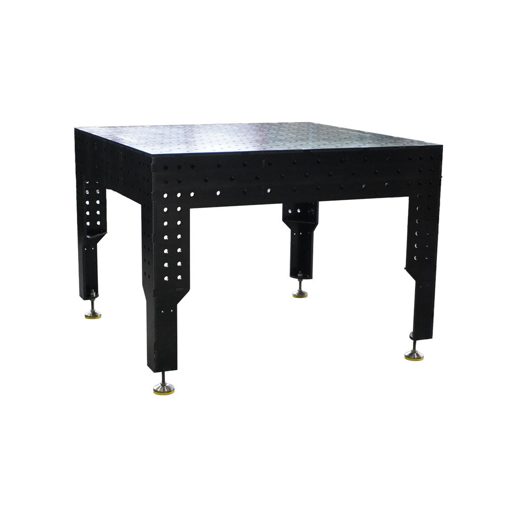 Premium Schweißtisch D16 1200×1200×200×12 mm – Industrie Systembasis