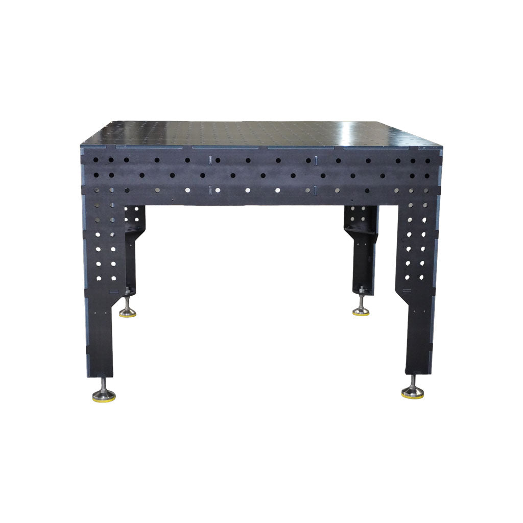 Premium Schweißtisch D16 1200×1200×200×12 mm – Industrie Systembasis