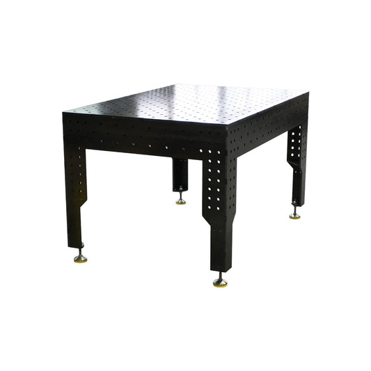 Premium Schweißtisch D16 1500×1000×200×12 mm – Industrie Systembasis