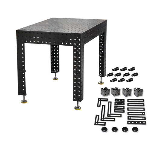 3D Schweißtisch PREMIUM D16 | 1200x800x150x8mm + 32tlg. Werkzeug-Set