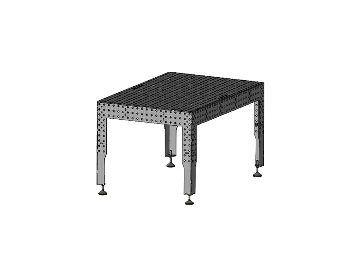 3D Schweißtisch PREMIUM D16 | 1500x1000x150x8mm