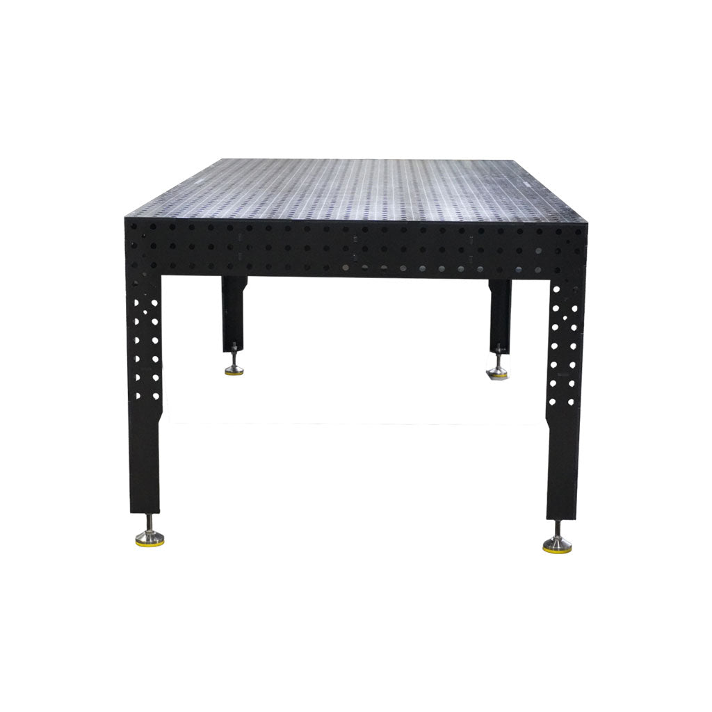 Premium Schweißtisch D16 2400×1200×150×8 mm – Industrie Systembasis