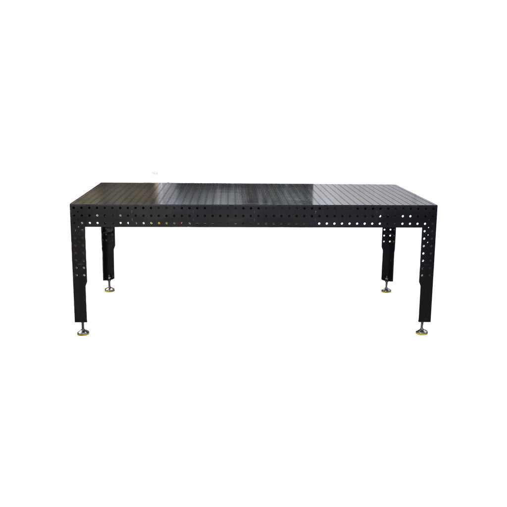 Premium Schweißtisch D16 2400×1200×150×8 mm – Industrie Systembasis