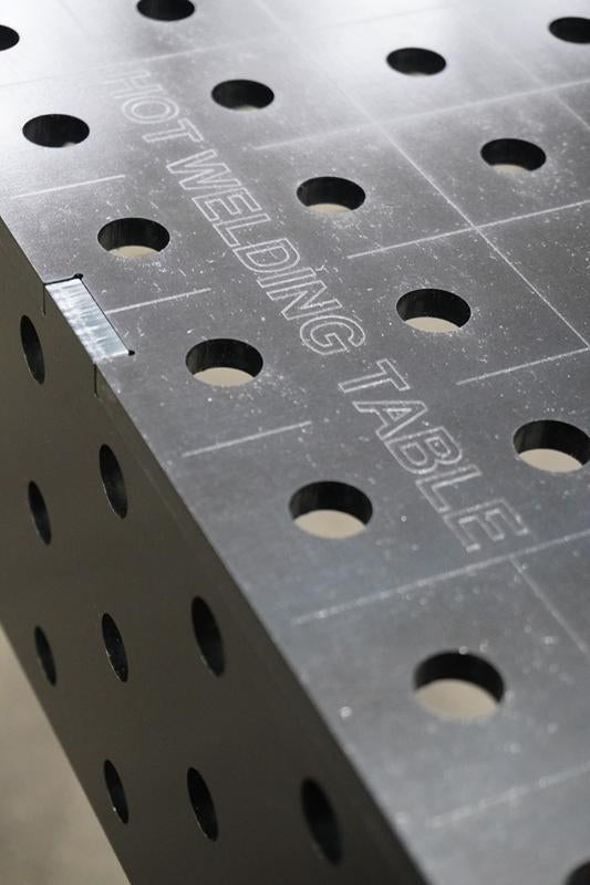 3D Schweißtisch PREMIUM D16 | 800×600×150×8 mm – Kompakt, extrem stabil &amp; perfekt für präzise Schweißarbeiten