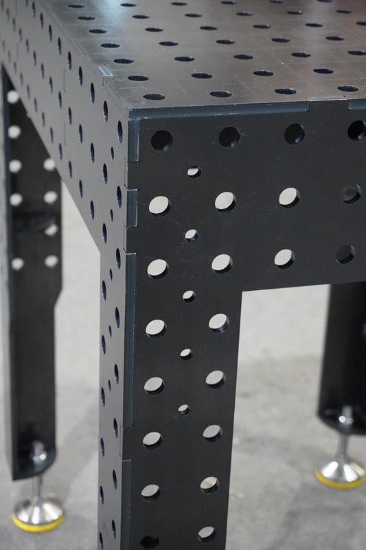 3D Schweißtisch PREMIUM D16 | 800×600×150×8 mm – Kompakt, extrem stabil &amp; perfekt für präzise Schweißarbeiten