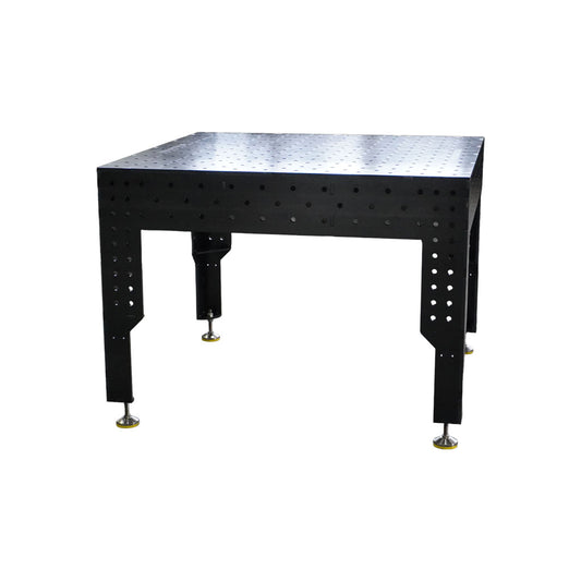 Premium Schweißtisch D16 1200×1200×200×12 mm – Industrie Systembasis