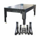Premium Schweißtisch D28 – 2400 × 1200 × 200 mm | 12 mm - Konfigurierbar mit 6-tlg. Spannwinkel-Set D28 mit 300,450 und 600 mm - Links und Rechts