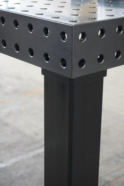 3D Schweißtisch PROFI D16 – 1200 × 1200 × 100 mm | 12 mm plasmanitriert