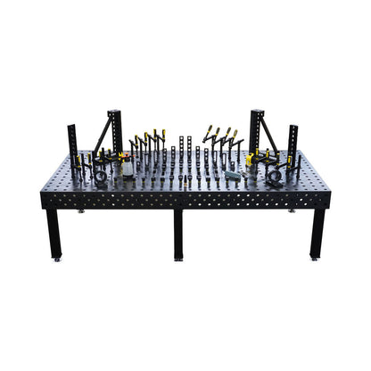 3D Schweißtisch PROFI Ø28 Plasmanitriert
3000 × 1500 × 200 mm | 25 mm
inkl. 80-tlg. PROFI Set D28×50 mm