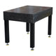 3D Schweißtisch Work-Pro D16 1200 × 800 × 200 mm mit Diagonalraster 100 × 100 mm – Perspektivansicht