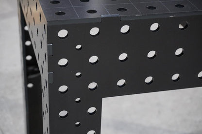 Premium Schweißtisch D16 1000×600×150×6 mm – Kompakter Systemtisch