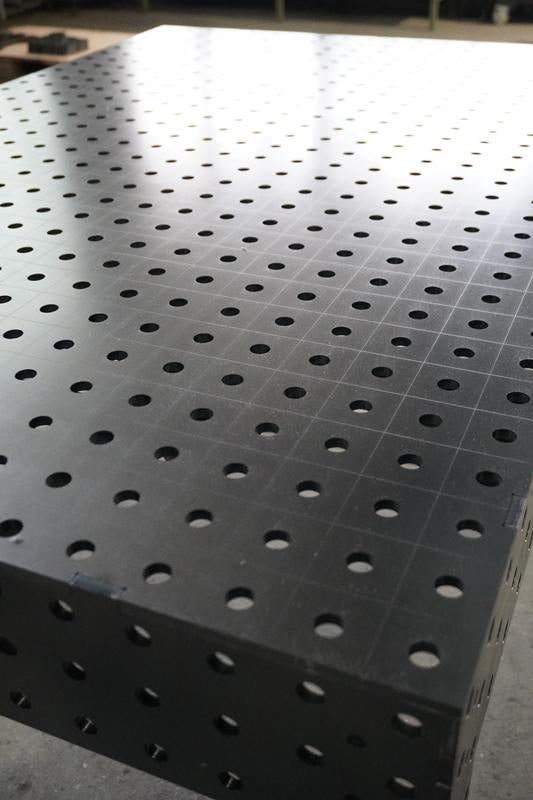 Schweißtisch PREMIUM D16 | 1500x1000x150x8 mm