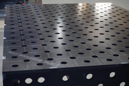 3D Schweißtisch PREMIUM D28 | 1500×1000×200×12 mm&nbsp;

Robuste Profi-Arbeitsfläche für maximale Präzision im D28-Lochsystem.