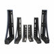 6-tlg. Spannwinkel-Set D16 300-450-600 mm (Links und Rechts)