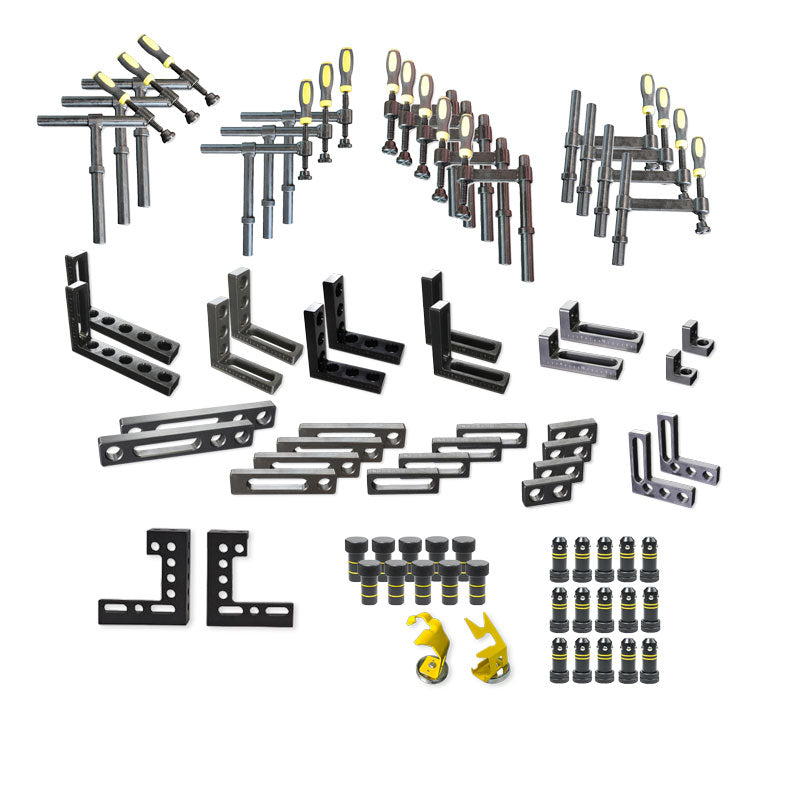 72-tlg. Werkzeug-Set D28 – Profi-Komplettset für Schweißtische mit Ø28 mm