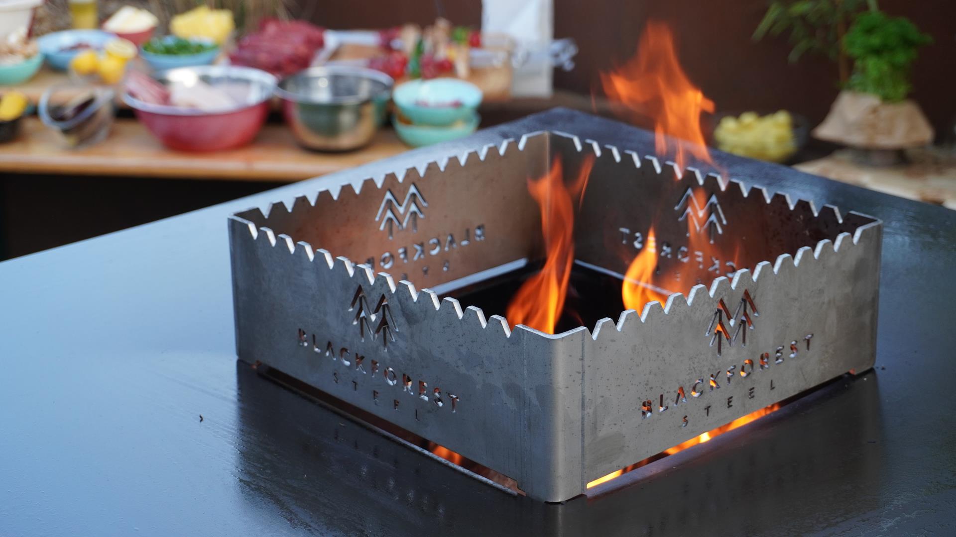Feuerplatte Aufsatz 300 Hoch