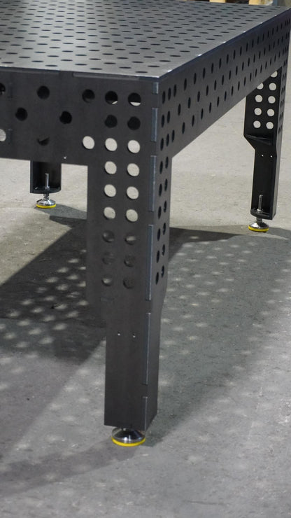 3D Schweißtisch  2000 x 1000 x 12mm PREMIUMSTAHL D28