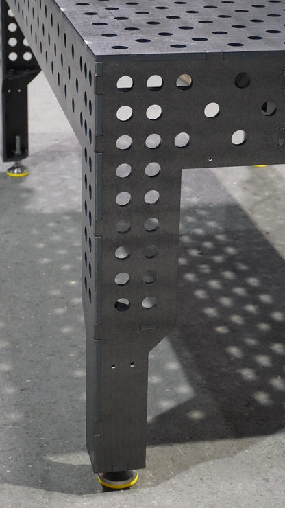 3D Schweißtisch  2000 x 1000 x 12mm PREMIUMSTAHL D28