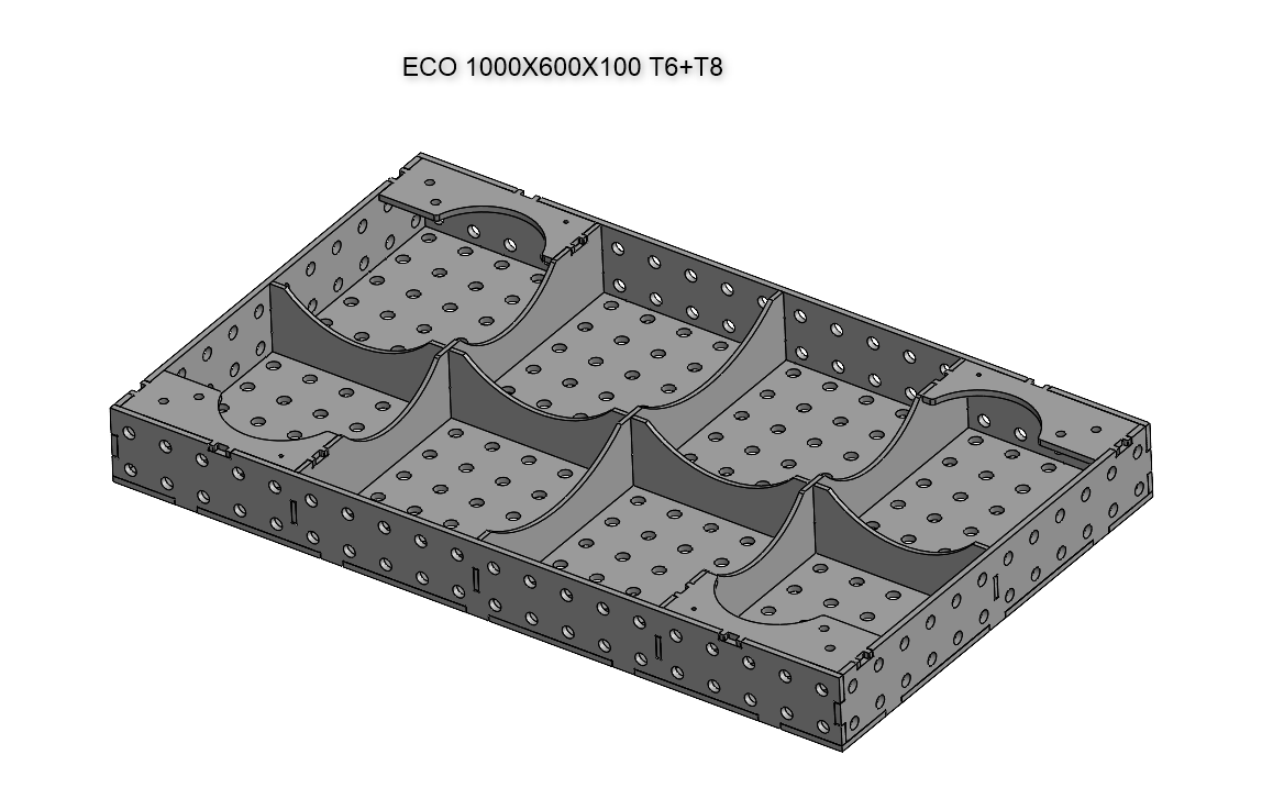 3D Schweißtisch ECO D16 | 6 mm – Qualität trifft auf Effizienz!