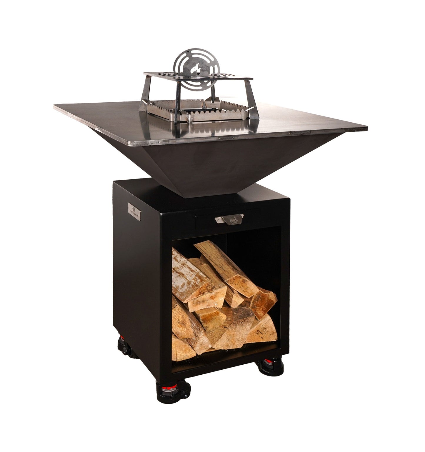 BlackForestSteel FyrR Grill Black 85 | Set