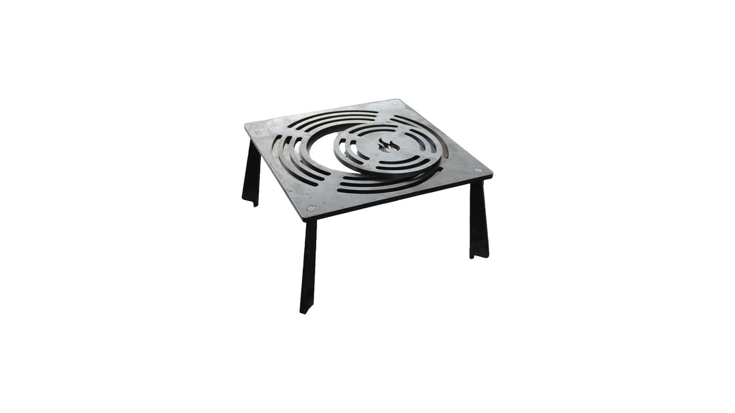Grillrost 85 mit Wokeinsatz 300x300x150mm