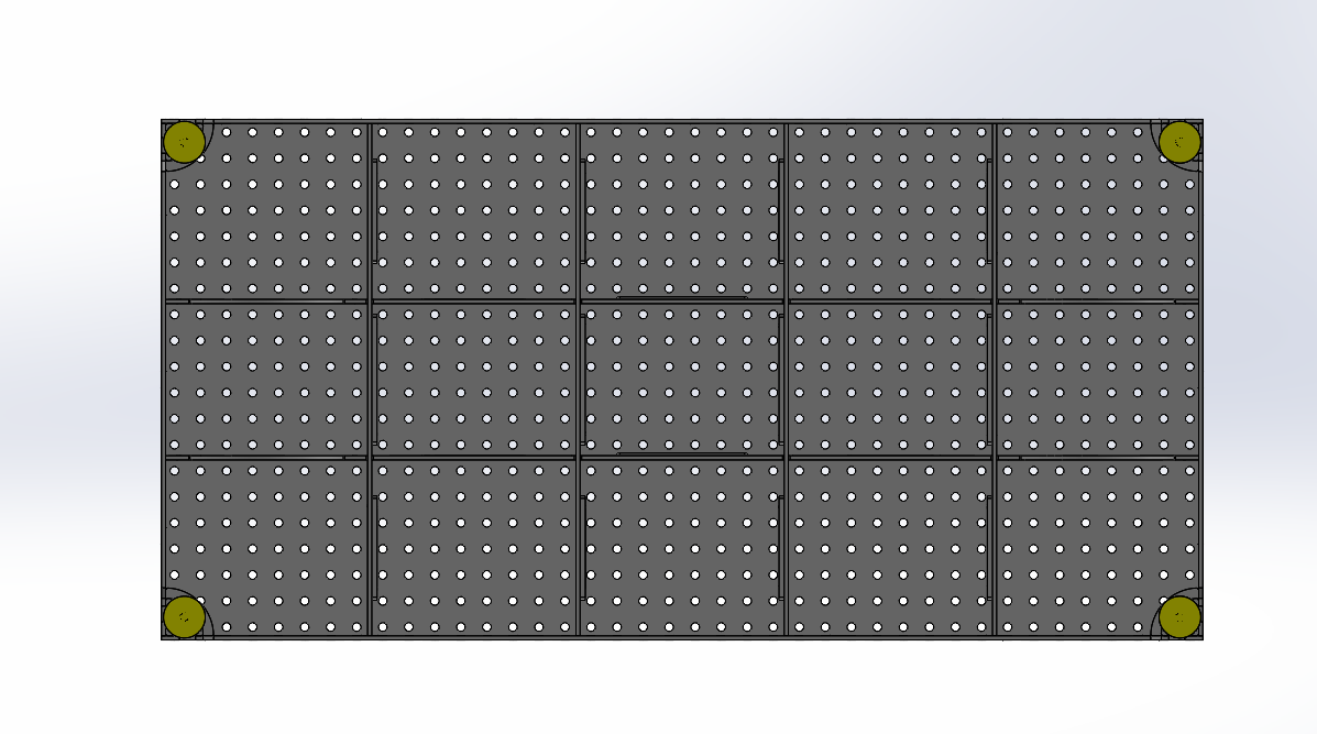 3D Schweißtisch PREMIUM D16 | 2000x1000x150x8mm