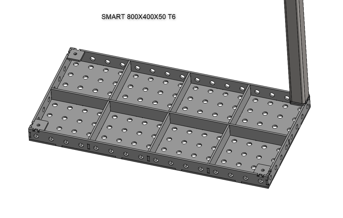 3D Schweißtisch SMART D16 | 6mm (Bausatz)