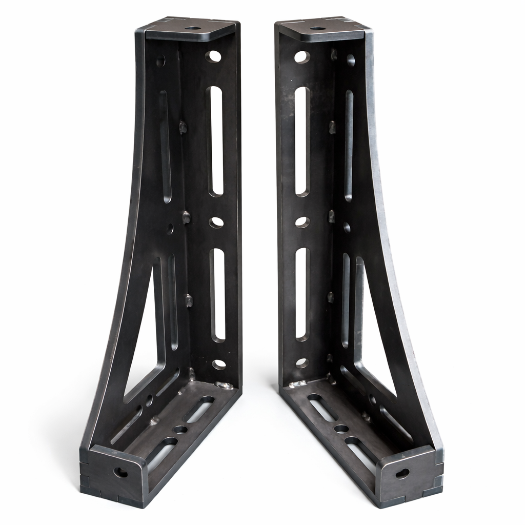Spannwinkel D16 Bausatz – 600×250×75×12 mm | Set 2-teilig (links/rechts)