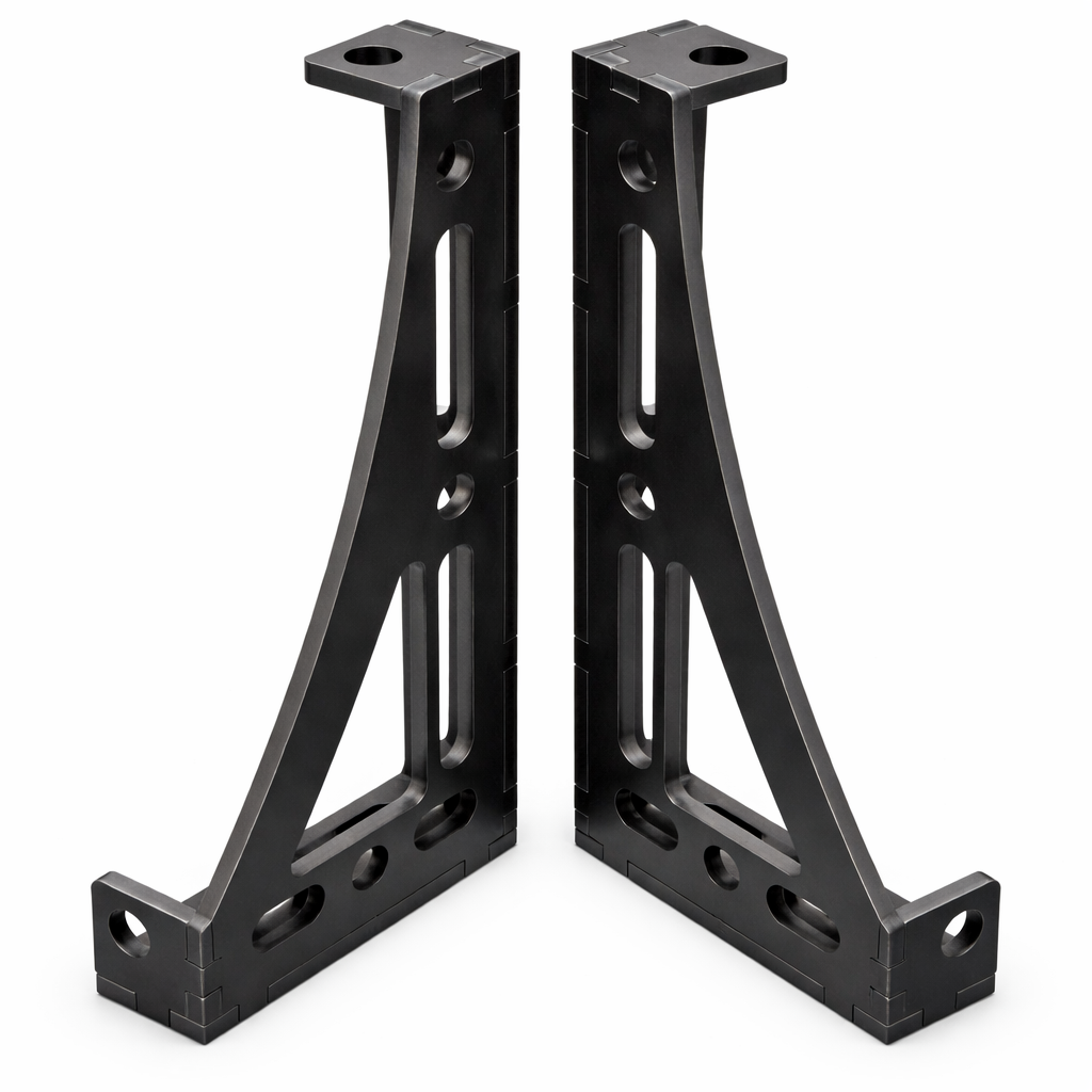 Spannwinkel D28 Bausatz – 600×250×75×12 mm | Set 2-teilig (links/rechts)