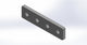 Universalanschlag Premium - 4x Rundloch - 200x50x12mm