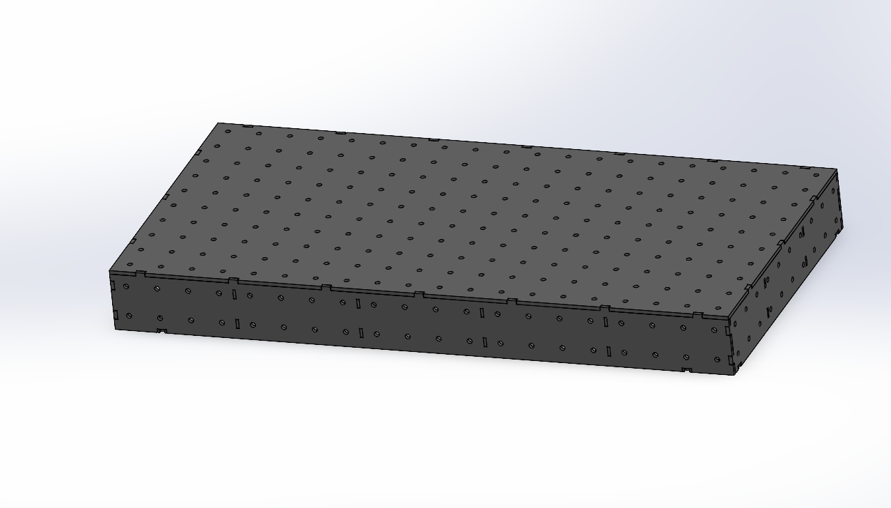 Work-Pro D16 Schweißtischplattform 2000 × 1000 mm mit 12 mm Materialstärke und Diagonalraster 100 × 100 mm